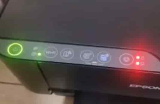 爱普生L3258固件更新升级失败三灯常亮如何解决问题